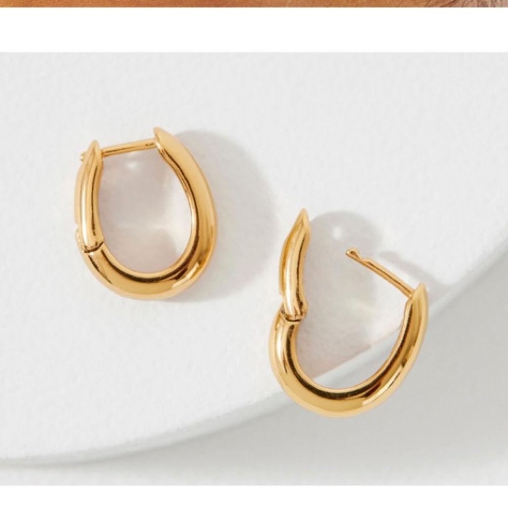 LUV AJ Carmella Hoop Earrings